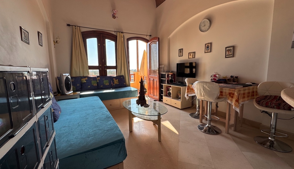 Living room in West Golf El Gouna apartment