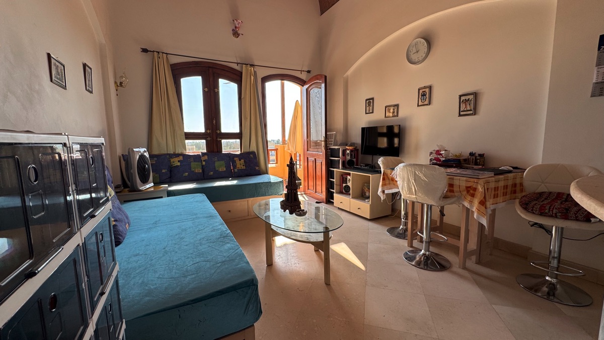 Living room in West Golf El Gouna apartment
