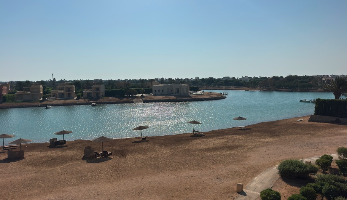 El Gouna golf course view from West Golf apartment