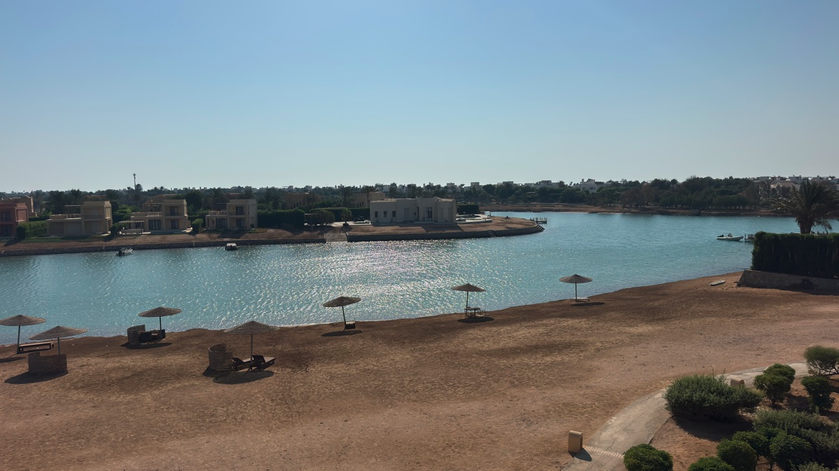El Gouna golf course view from West Golf apartment