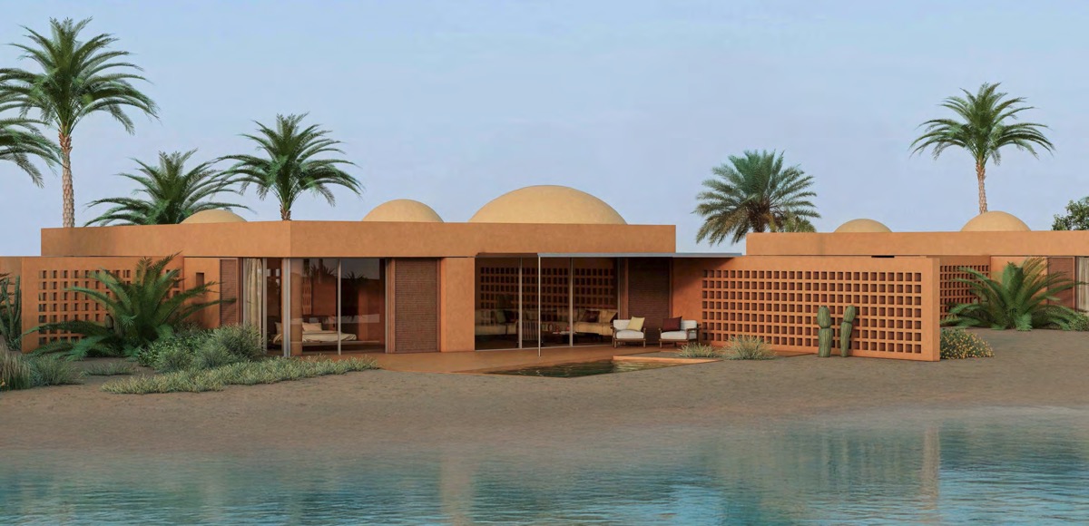 3 bed villa in Tuban Islands lagoon-facing exterior 3 bed villa in Tuban Islands lagoon-facing exterior
