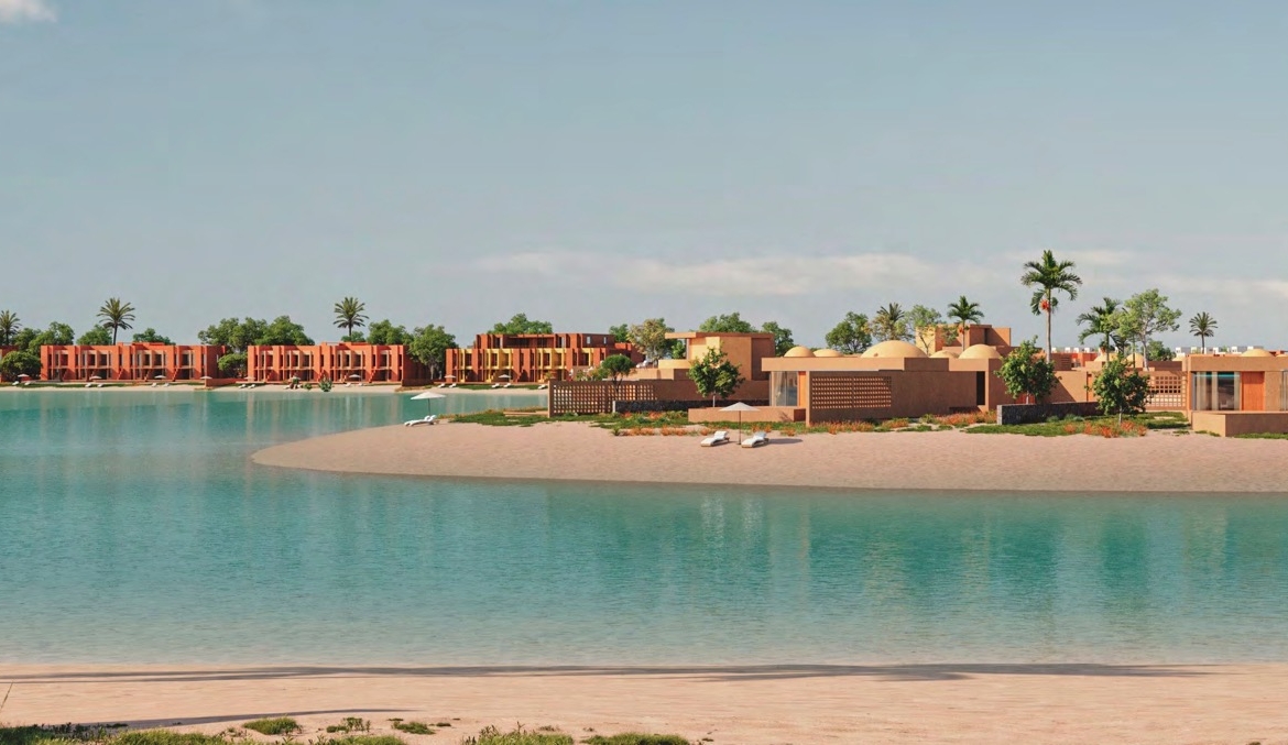 Tuban Islands El Gouna waterfront community render
