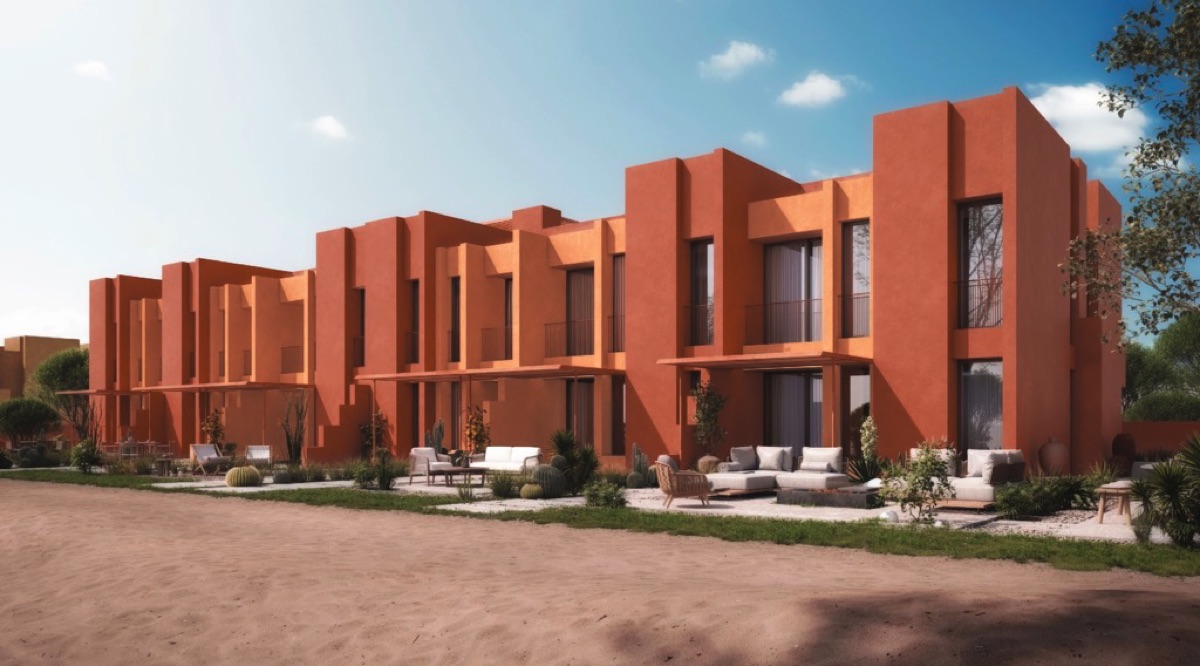 Tuban apartment collection – terracotta waterfront exterior Tuban apartment collection – terracotta waterfront exterior
