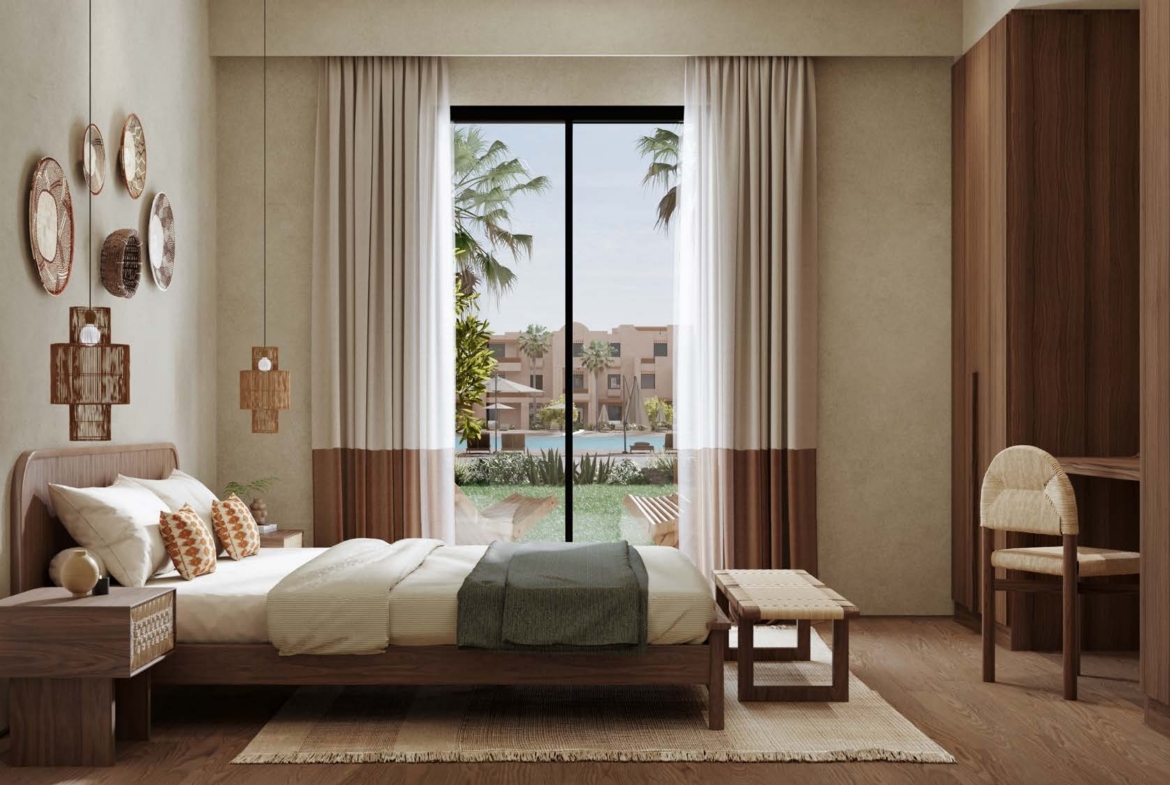 Nuba El Gouna architectural presentation rendering 11