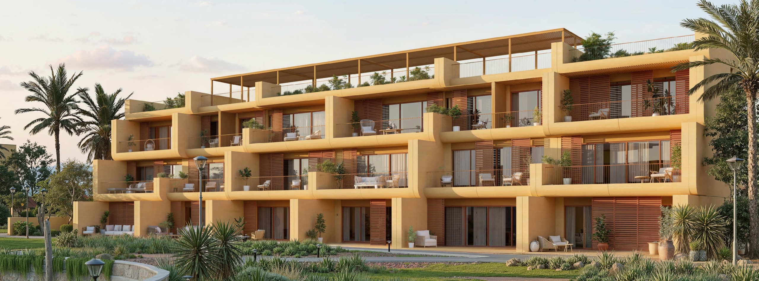tuban marina el gouna – Marina Island project rendering