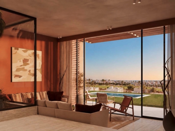 SIBA Skybound townhouse – illustrative reception and outdoor view