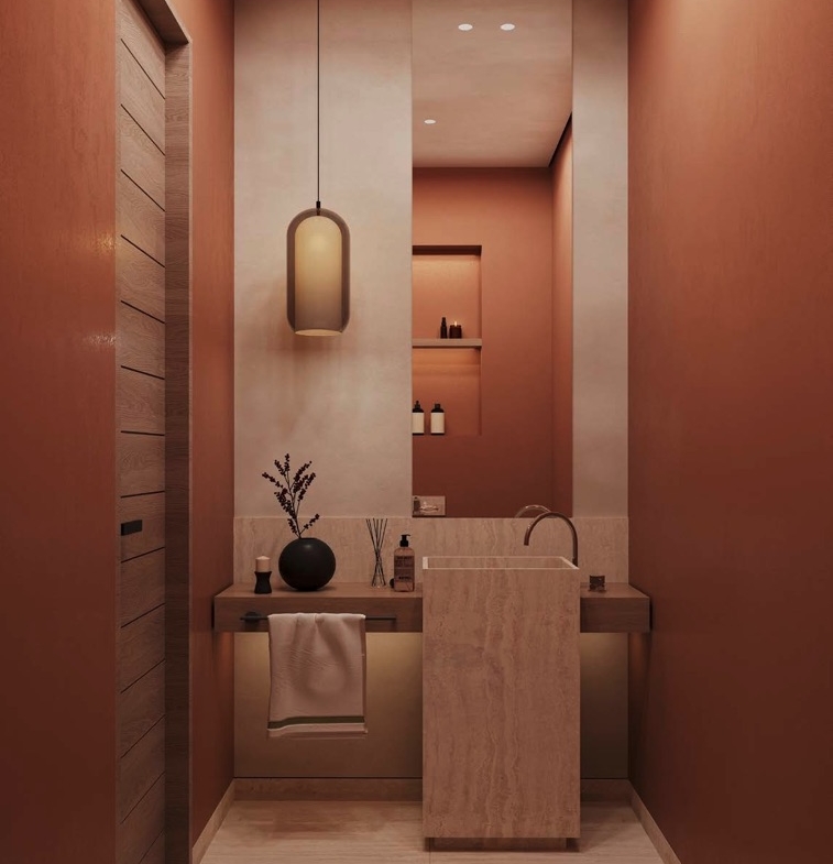 SIBA Skybound townhouse – illustrative guest bathroom
