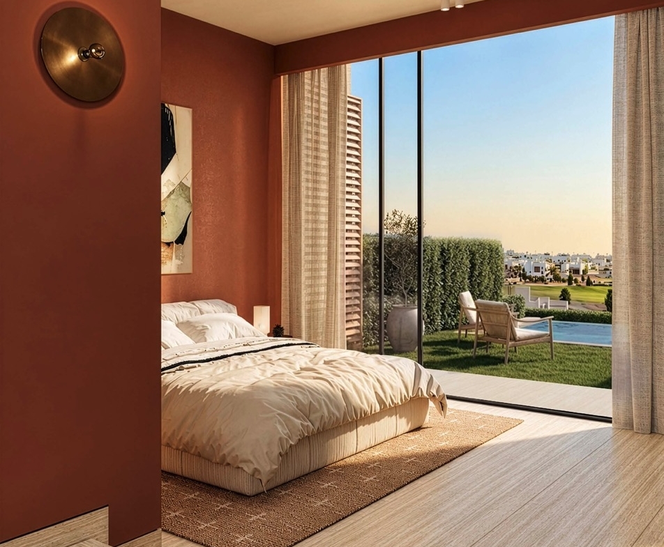 SIBA Skybound townhouse – illustrative master bedroom