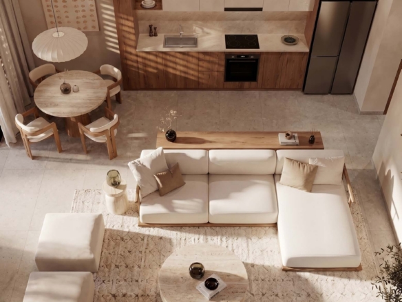 tuban marina el gouna apartment for sale – Marina Island project rendering