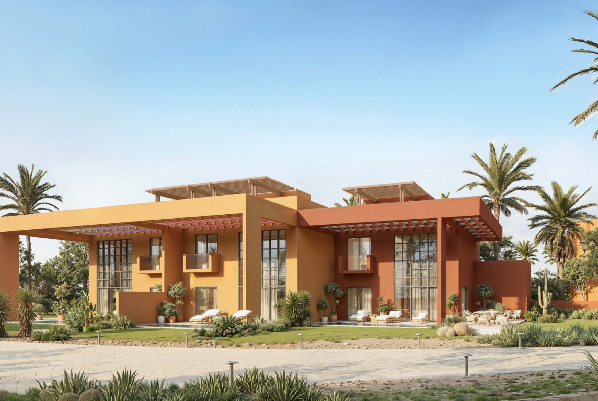 Marina Island by Tuban El Gouna – residential interior design rendering