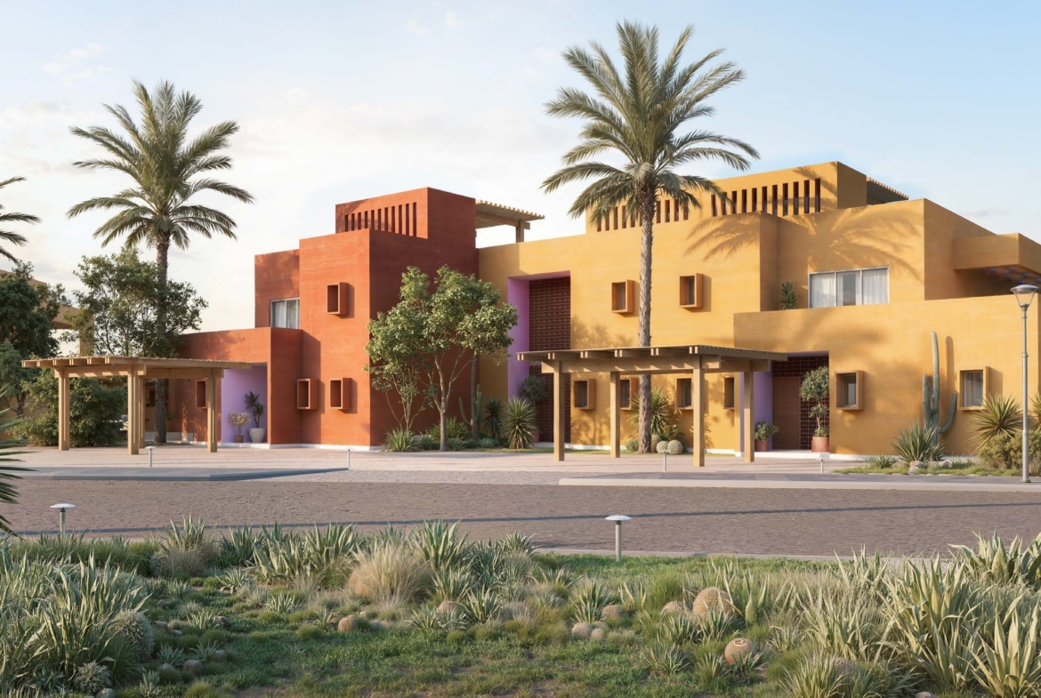 Marina Island by Tuban El Gouna – residential interior design rendering