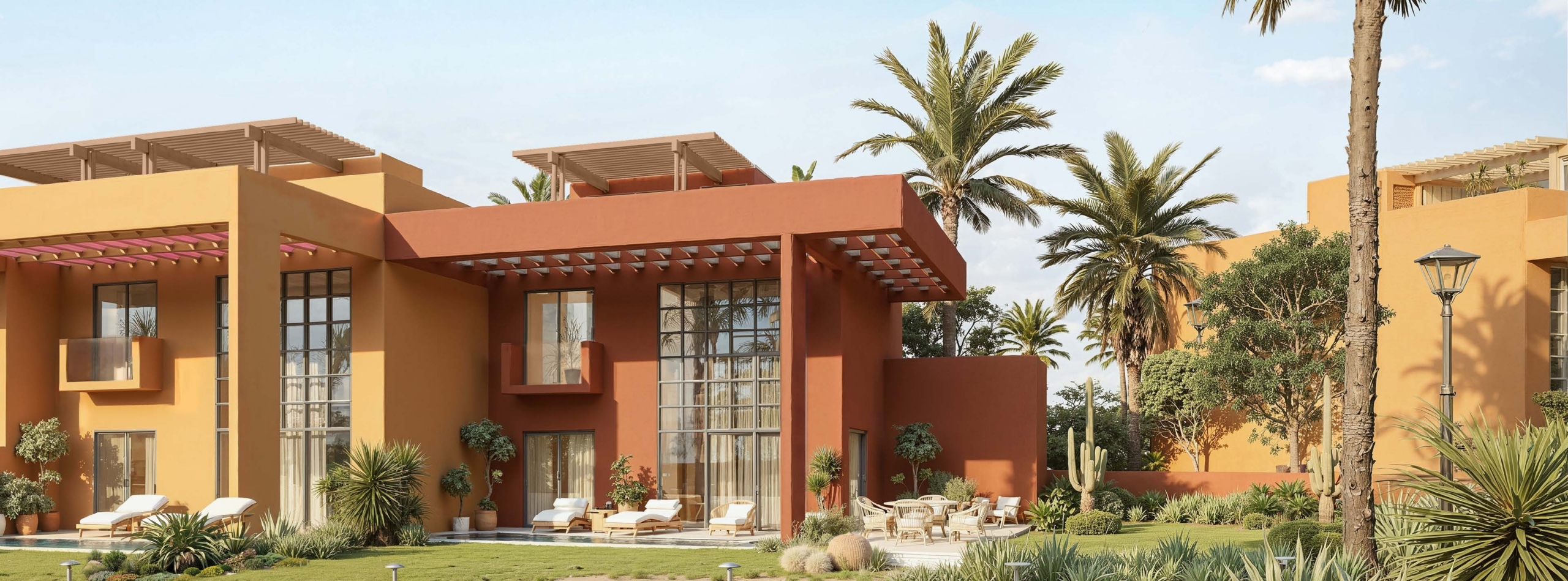 Marina Island by Tuban El Gouna – residential interior design rendering