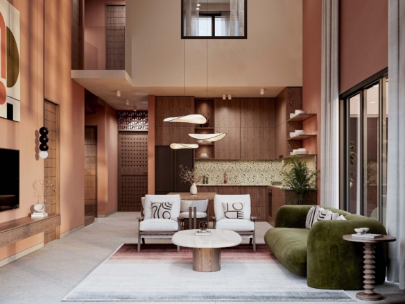 tuban marina el gouna townhouse – Marina Island project rendering