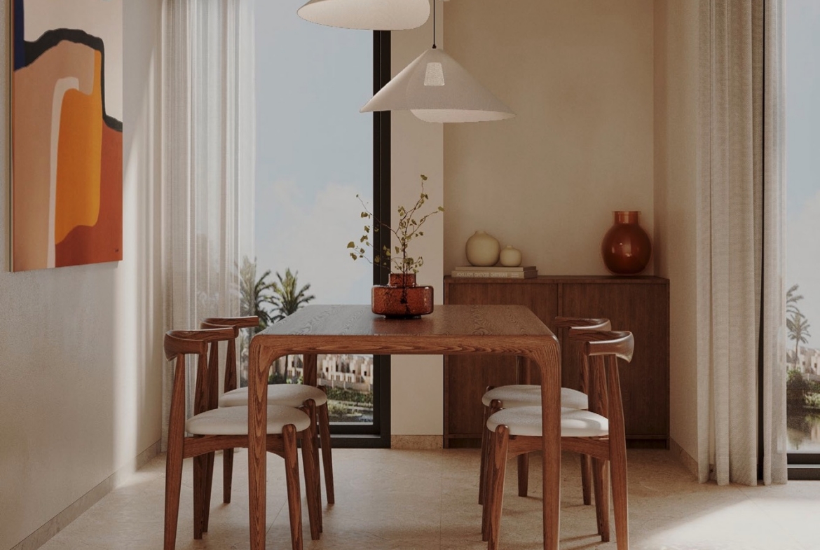 Tuban apartments – illustrative dining room interior