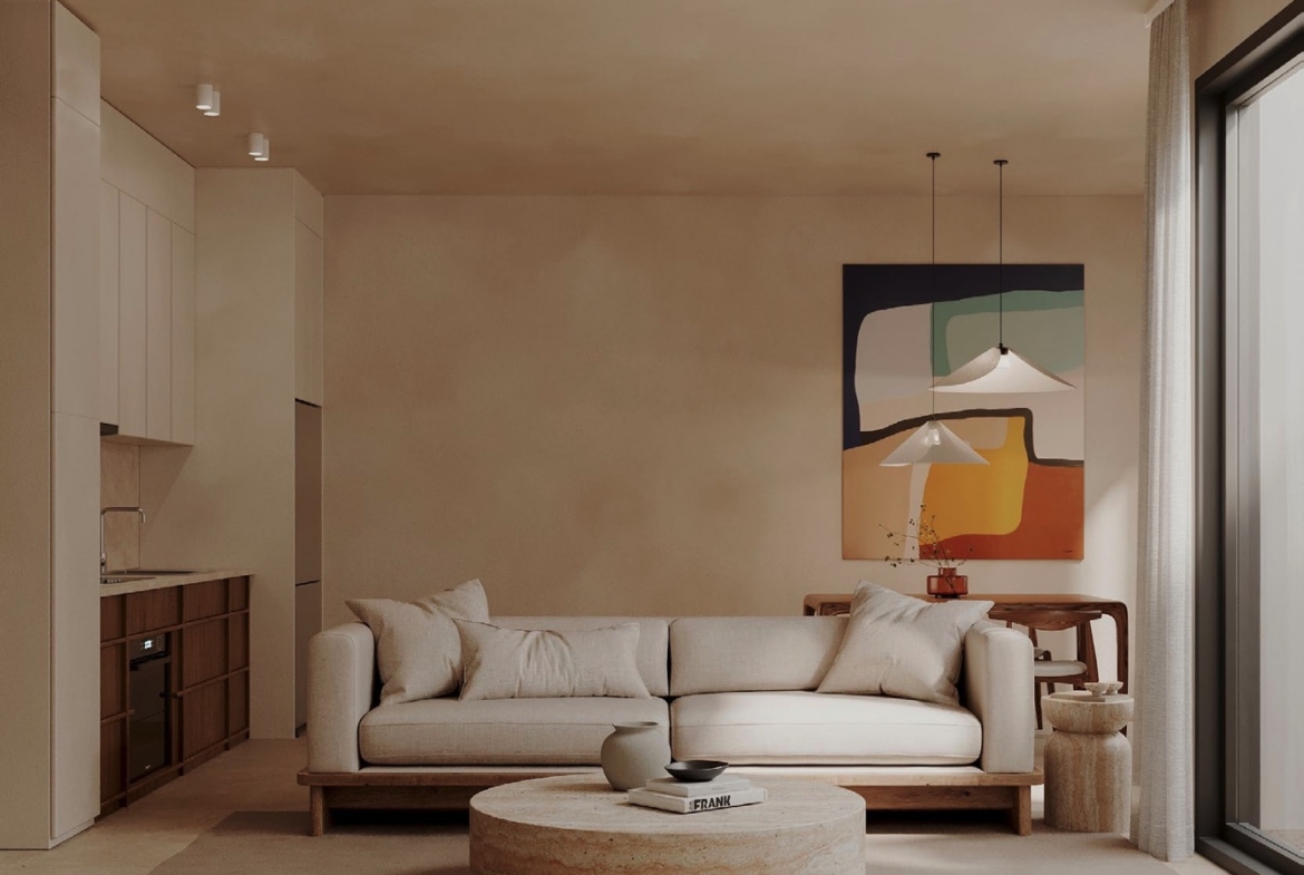Tuban apartments – illustrative living room interior