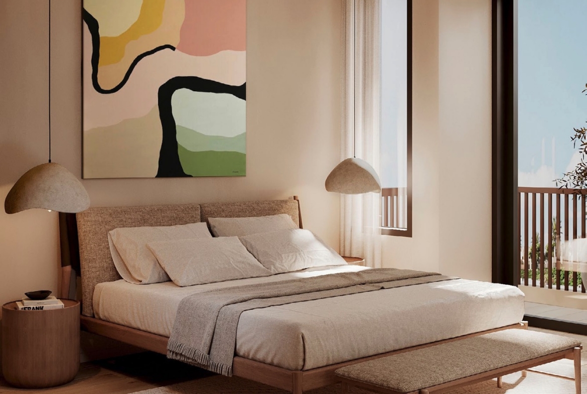 Tuban apartments – illustrative bedroom interior