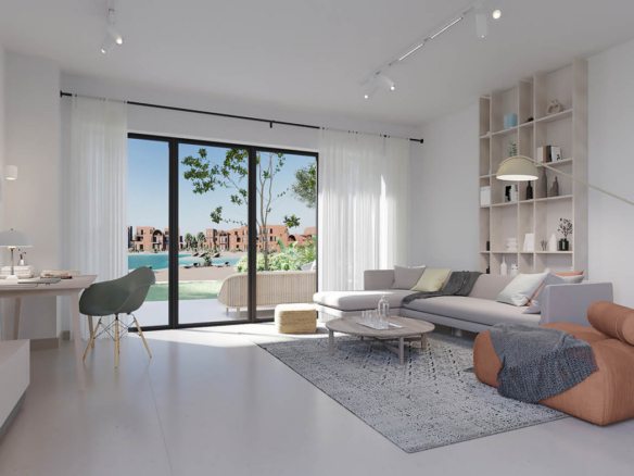 kamaran el gouna – two-bedroom chalet project rendering