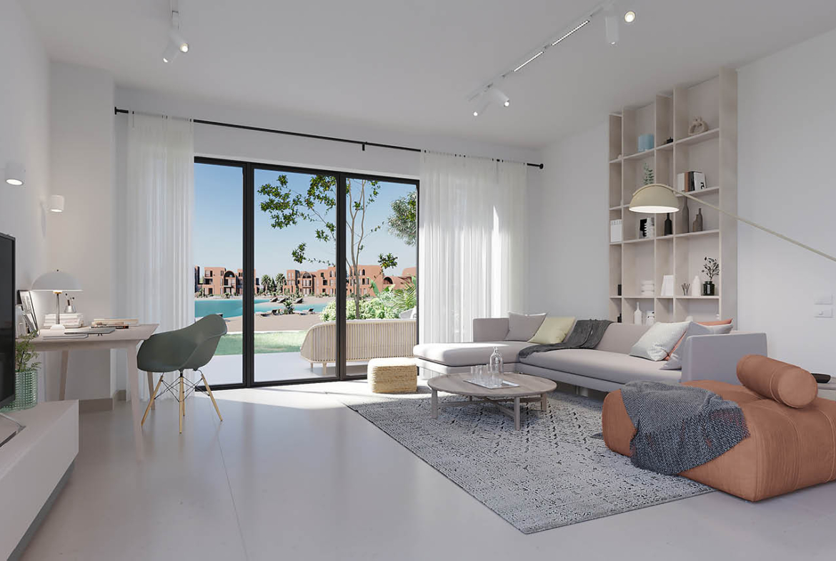 kamaran el gouna – two-bedroom chalet project rendering