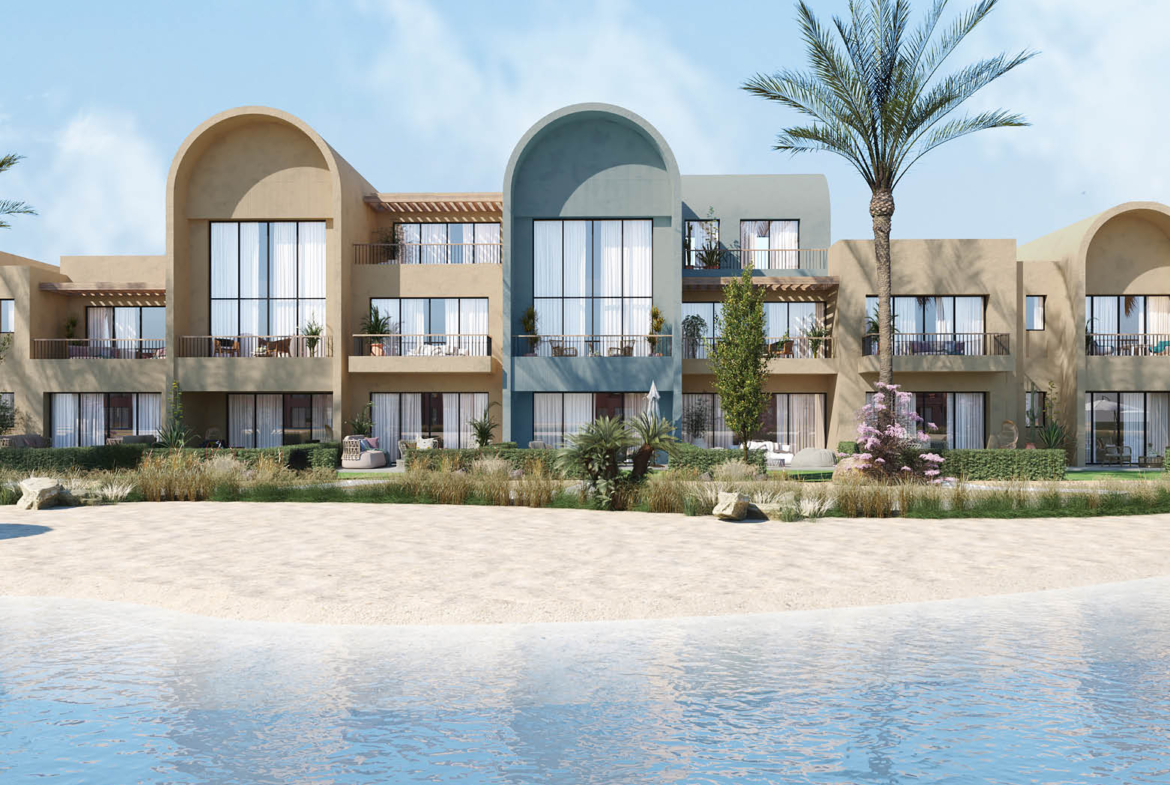 kamaran el gouna chalets – two-bedroom chalet project rendering