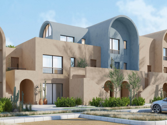 kamaran el gouna garden chalet – two-bedroom chalet project rendering