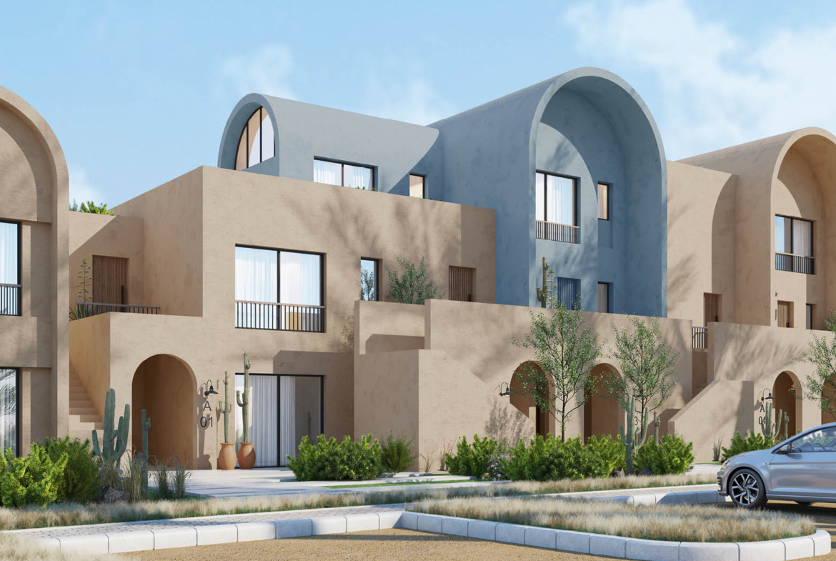 kamaran el gouna garden chalet – two-bedroom chalet project rendering